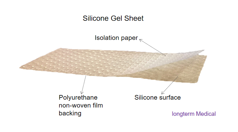 Silicone Scar Dressing Flakiness